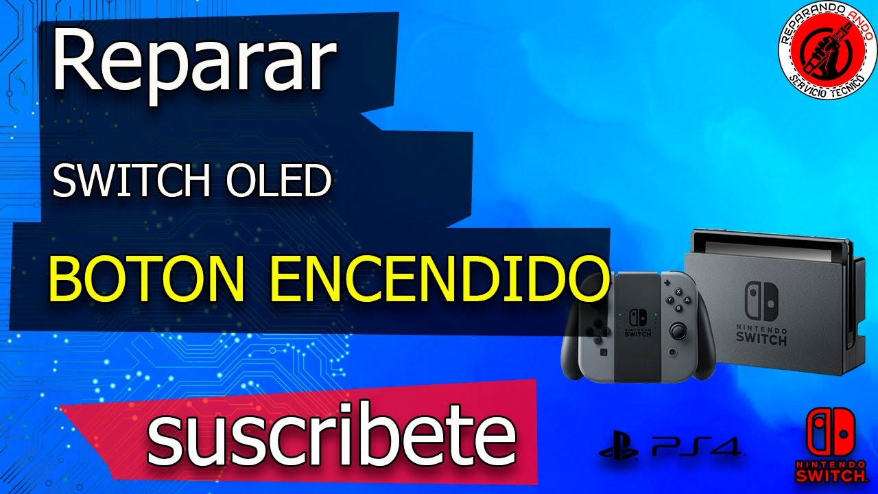 reparacion-consolas-madrid-boton-encendido-switch-oled